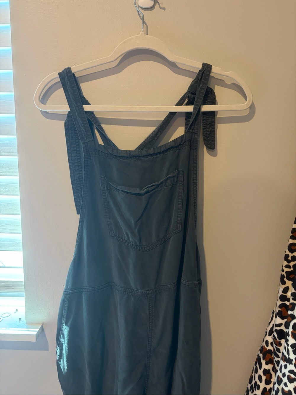 Tie-Strap Utility Jumpsuit